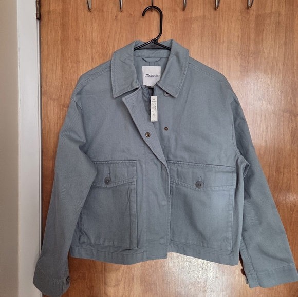 Madewell Cropped Cargo Jacket - Picture 7 of 7